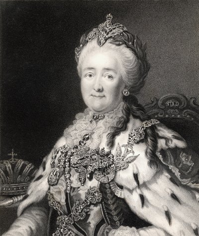 Catherine II (1729-96) of Russia, from 